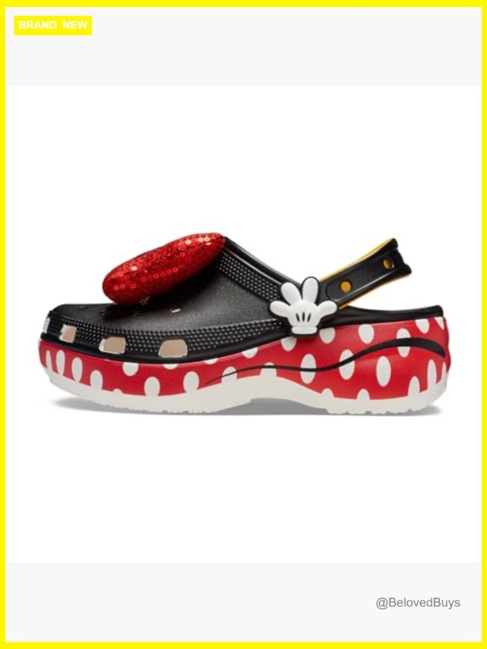 Disney Minnie Mouse Classic Platform Clogs - Cute Mules & Clogs for Women - Picture 7 of 7